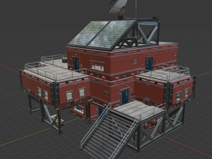 Comms Station - Fortnite 3D 모델