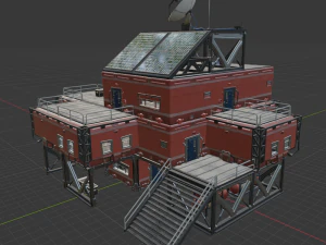 Comms Station - Fortnite 3D Model