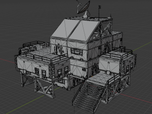 Comms Station - Fortnite 3D 모델