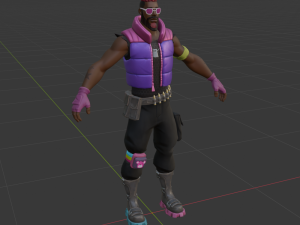 Brite Blaster - Fortnite Modelo 3D