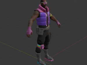 Brite Blaster - Fortnite Modelo 3D