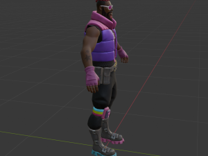 Brite Blaster - Fortnite Modelo 3D