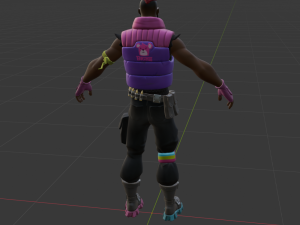 Brite Blaster - Fortnite Modelo 3D