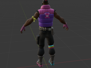 Brite Blaster - Fortnite Modelo 3D