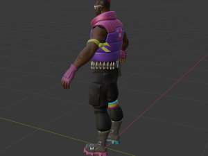 Brite Blaster - Fortnite Modelo 3D