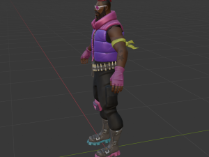 Brite Blaster - Fortnite Modelo 3D