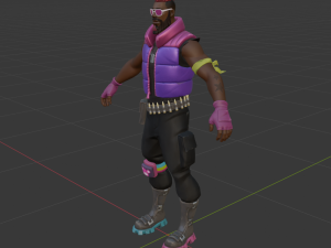 Brite Blaster - Fortnite Modelo 3D