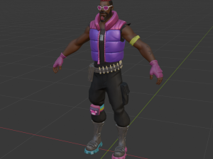 Brite Blaster - Fortnite Modelo 3D