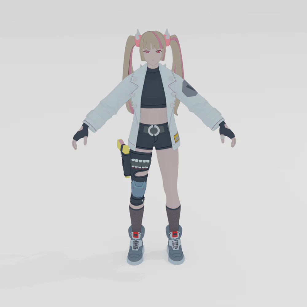 Lennox Rose - Fortnite 3D Model .c4d .max .obj .3ds .fbx .stl .blend