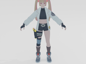 Lennox Rose - Fortnite 3D Model