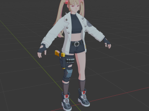 Lennox Rose - Fortnite 3D मॉडल