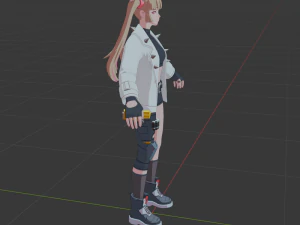 Lennox Rose - Fortnite 3D Model