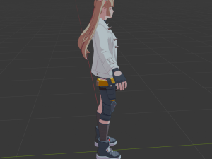 Lennox Rose - Fortnite 3D मॉडल