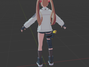 Lennox Rose - Fortnite 3D मॉडल