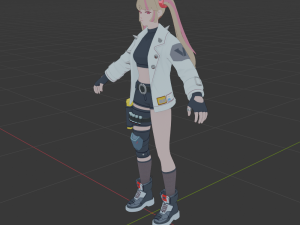 Lennox Rose - Fortnite 3D मॉडल