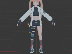 Lennox Rose - Fortnite 3D मॉडल