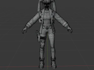 Lennox Rose - Fortnite 3D Model