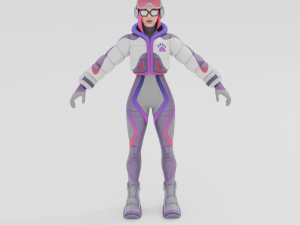 Trailblazer Lynx - Fortnite 3D 模型