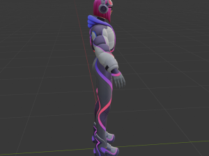 Trailblazer Lynx - Fortnite 3D Модель