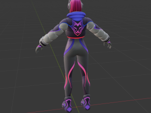 Trailblazer Lynx - Fortnite 3D Модель