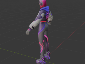 Trailblazer Lynx - Fortnite 3D Модель