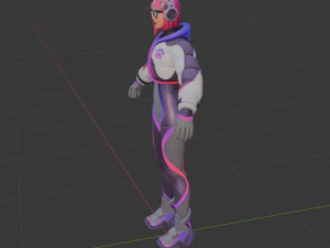 Trailblazer Lynx - Fortnite 3D Model