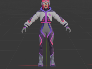 Trailblazer Lynx - Fortnite 3D Модель