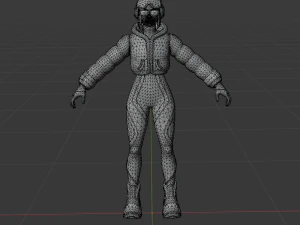 Trailblazer Lynx - Fortnite 3D Model