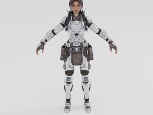 ScrapKnight Jules - Fortnite 3D Model
