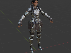 ScrapKnight Jules - Fortnite 3D Model