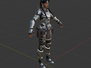 ScrapKnight Jules - Fortnite 3D Model