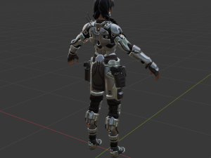ScrapKnight Jules - Fortnite 3D Model