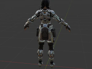ScrapKnight Jules - Fortnite 3D Model