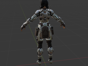 ScrapKnight Jules - Fortnite 3D Model