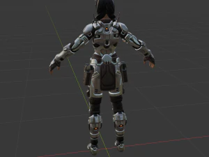 ScrapKnight Jules - Fortnite 3D Model
