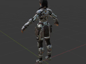 ScrapKnight Jules - Fortnite 3D Model