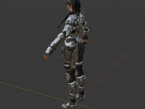 ScrapKnight Jules - Fortnite 3D Model