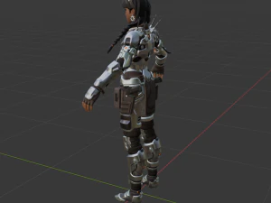 ScrapKnight Jules - Fortnite 3D Model