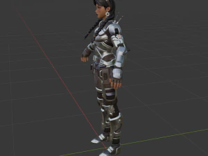 ScrapKnight Jules - Fortnite 3D Model