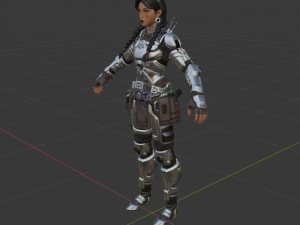 ScrapKnight Jules - Fortnite 3D Model