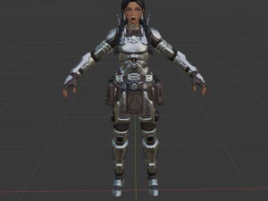 ScrapKnight Jules - Fortnite 3D Model