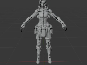 ScrapKnight Jules - Fortnite 3D Model