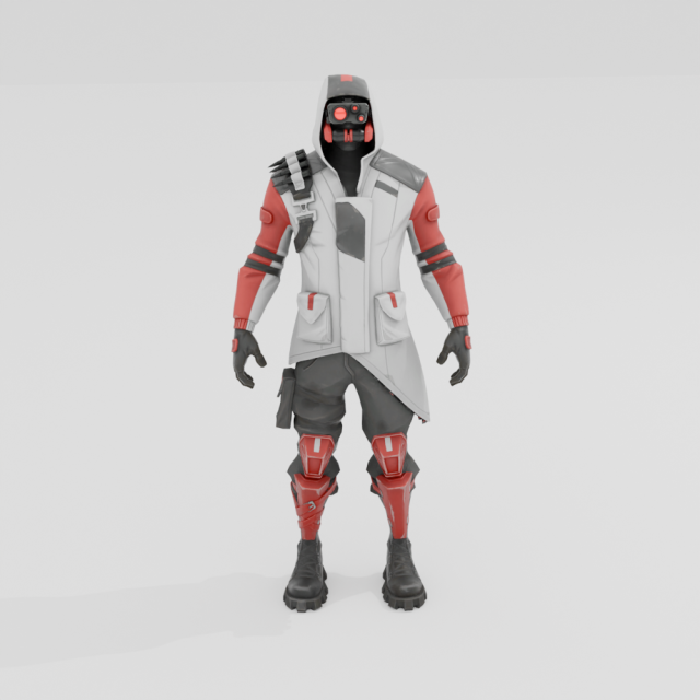 Double Helix - Fortnite 3D 모델 .c4d .max .obj .3ds .fbx .stl .blend 