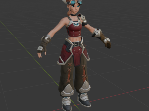 Sylvie - Fortnite Model 3D