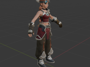 Sylvie - Fortnite Model 3D