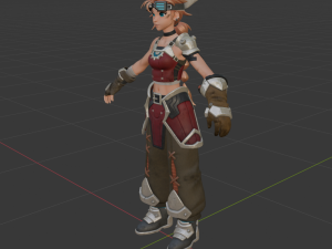 Sylvie - Fortnite Model 3D