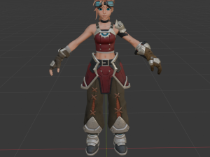Sylvie - Fortnite Model 3D