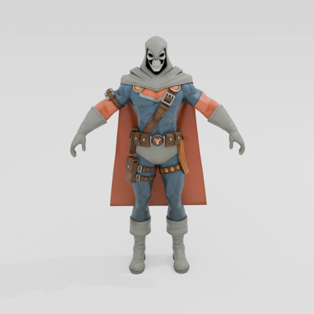 Taskmaster - Fortnite 3D 모델 .c4d .max .obj .3ds .fbx .stl .blend 