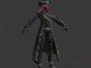 Quickdraw Calamity - Fortnite Modelo 3D