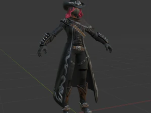 Quickdraw Calamity - Fortnite 3D Model